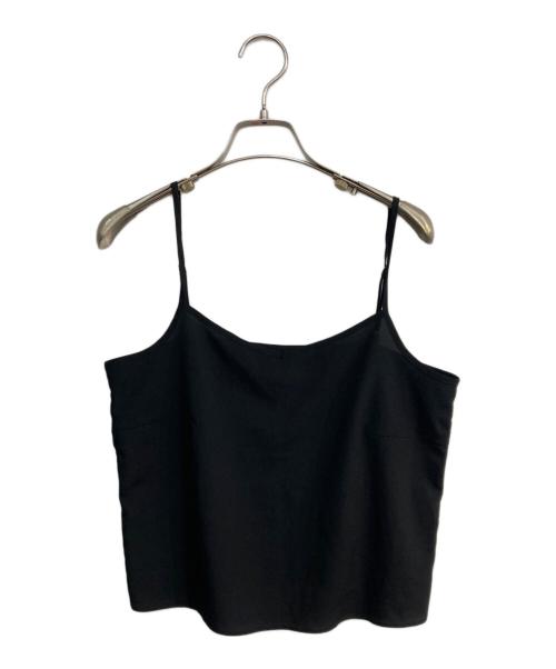 Snidel（スナイデル）Snidel (スナイデル) Sustainableボリュームフリルブラウス ブラック サイズ:Freeの古着・服飾アイテム