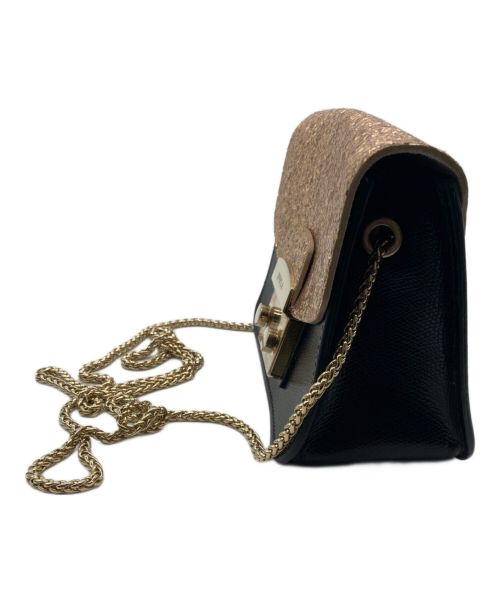FURLA（フルラ）FURLA (フルラ) チェーンショルダーバッグ　メトロポリス ブラック サイズ:-の古着・服飾アイテム