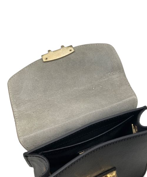 FURLA（フルラ）FURLA (フルラ) チェーンショルダーバッグ　メトロポリス ブラック サイズ:-の古着・服飾アイテム