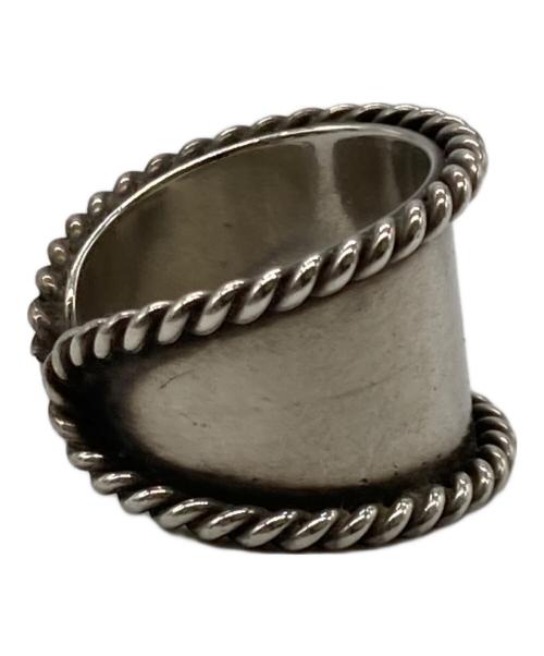Soierie（ソワリー）soierie (ソワリー) Twist shot ring グレー サイズ:12号の古着・服飾アイテム