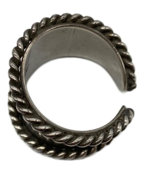 Soierie（ソワリー）soierie (ソワリー) Twist shot ring グレー サイズ:12号の古着・服飾アイテム