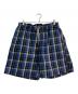Noah（ノア）の古着「チェックショートパンツ　23-032-122-0015-1-0」｜ネイビー