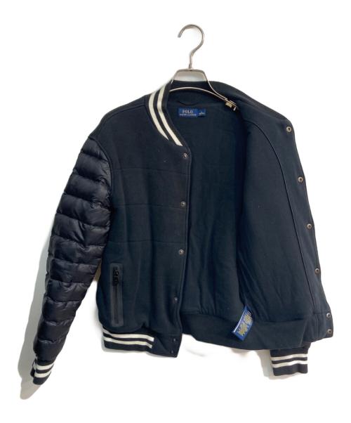 POLO RALPH LAUREN（ポロ・ラルフローレン）POLO RALPH LAUREN (ポロ・ラルフローレン) スタジアムジャンパーダウン ブラック サイズ:Sの古着・服飾アイテム