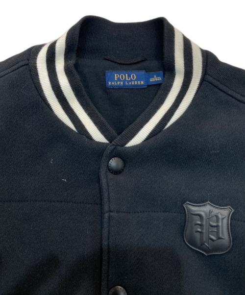 POLO RALPH LAUREN（ポロ・ラルフローレン）POLO RALPH LAUREN (ポロ・ラルフローレン) スタジアムジャンパーダウン ブラック サイズ:Sの古着・服飾アイテム