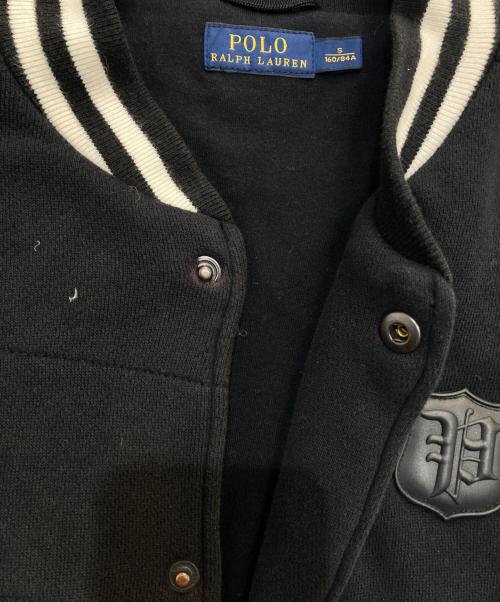 POLO RALPH LAUREN（ポロ・ラルフローレン）POLO RALPH LAUREN (ポロ・ラルフローレン) スタジアムジャンパーダウン ブラック サイズ:Sの古着・服飾アイテム