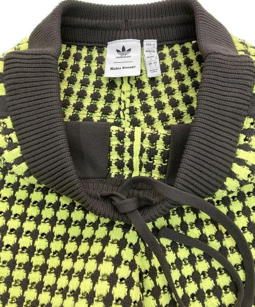 adidas（アディダス）adidas (アディダス) WALES BONNER (ウェールズボナー) ロゴパッチ ショートパンツ　IY2048 ブラック×グリーン サイズ:Mの古着・服飾アイテム