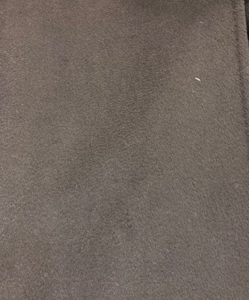 Max Mara Studio（マックスマーラ ストゥディオ）MAX MARA STUDIO (マックスマーラ ストゥディオ) mango フォックスファーウールコート　601609996 ブラック サイズ:40の古着・服飾アイテム