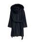 MAX MARA STUDIO (マックスマーラ ストゥディオ) mango フォックスファーウールコート　601609996 ブラック サイズ:40：26000円