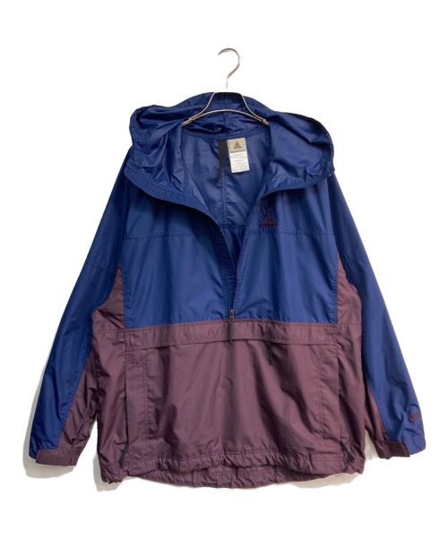 NIKE ACG（ナイキエーシージー）NIKE ACG (ナイキエージーシー) アノラックパーカー 00’S ネイビー×ボルドー サイズ:Lの古着・服飾アイテム