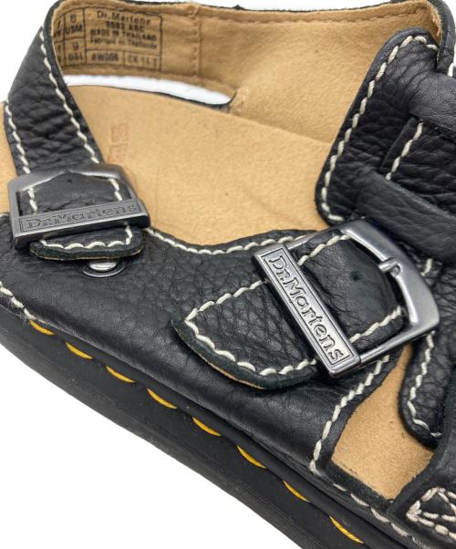 Dr.Martens（ドクターマーチン）Dr.Martens (ドクターマーチン) レザーサンダル 8092 ARC ブラック サイズ:UK7の古着・服飾アイテム