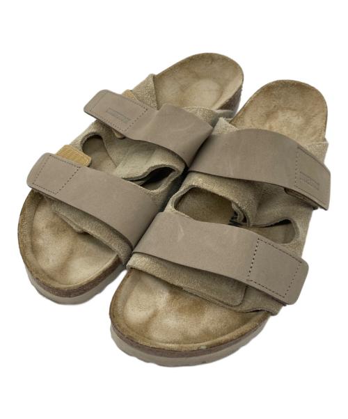 BIRKENSTOCK（ビルケンシュトック）BIRKENSTOCK (ビルケンシュトック) UJI ストラップサンダル ベージュ サイズ:27の古着・服飾アイテム