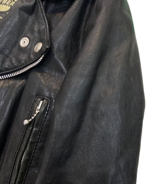 Hysteric Glamour（ヒステリックグラマー）Hysteric Glamour (ヒステリックグラマー) ダブルライダースジャケット　2LB-7050 ブラック サイズ:Freeの古着・服飾アイテム