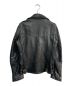 Hysteric Glamour (ヒステリックグラマー) ダブルライダースジャケット　2LB-7050 ブラック サイズ:Free：11000円