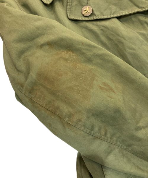 US ARMY（ユーエスアーミー）US ARMY (ユーエスアーミー) オーバーコート　	50’S　55-0-1650-235 オリーブ サイズ:REG.SMALLの古着・服飾アイテム