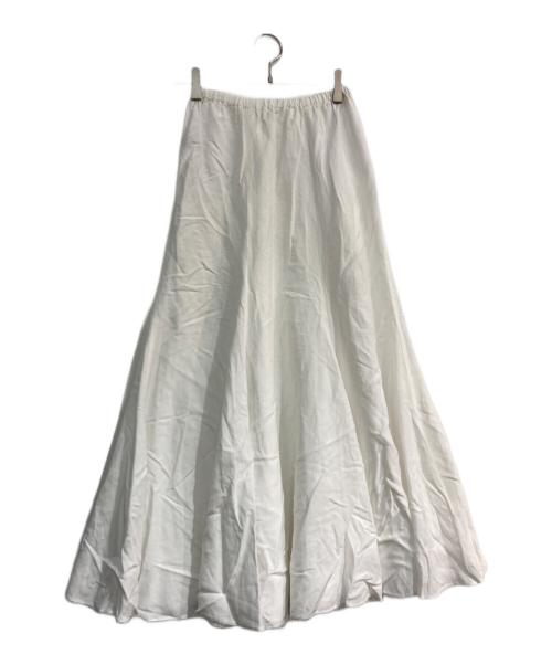 Plage（プラージュ）Plage (プラージュ) glace flare スカート 22060922708020 ホワイト サイズ:34の古着・服飾アイテム