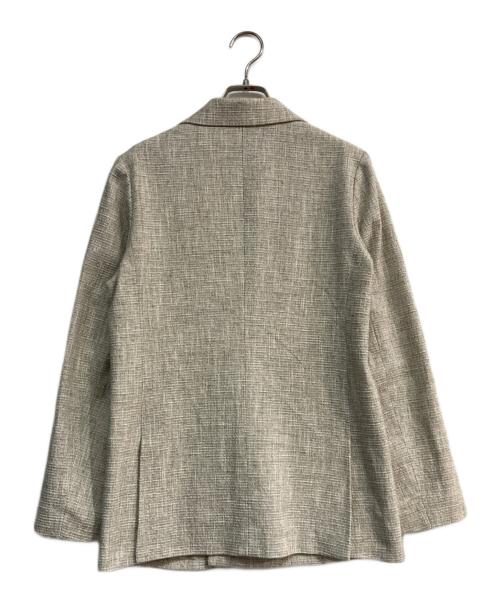 IENA LA BOUCLE（イエナ ラ ブークル）IENA LA BOUCLE (イエナ ラ ブークル) ウールマット ダブルボタンジャケット　21010914149010 ベージュ サイズ:38の古着・服飾アイテム