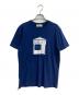 MAISON KITSUNE（メゾンキツネ）の古着「プリントTシャツ　KMM-1707-A」｜ネイビー