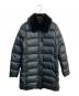 BROOKS BROTHERS（ブルックスブラザーズ）の古着「ファー付きダウンコート　100185413」｜ブラック