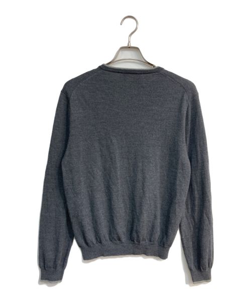 BROOKS BROTHERS（ブルックスブラザーズ）BROOKS BROTHERS (ブルックスブラザーズ) Vネックニット グレー サイズ:Mの古着・服飾アイテム