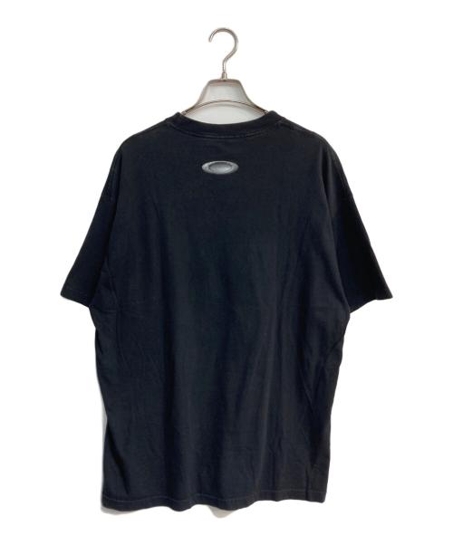 OAKLEY（オークリー）OAKLEY (オークリー) プリントTシャツ  赤タグ 90’s -00‘s ブラック サイズ:XLの古着・服飾アイテム