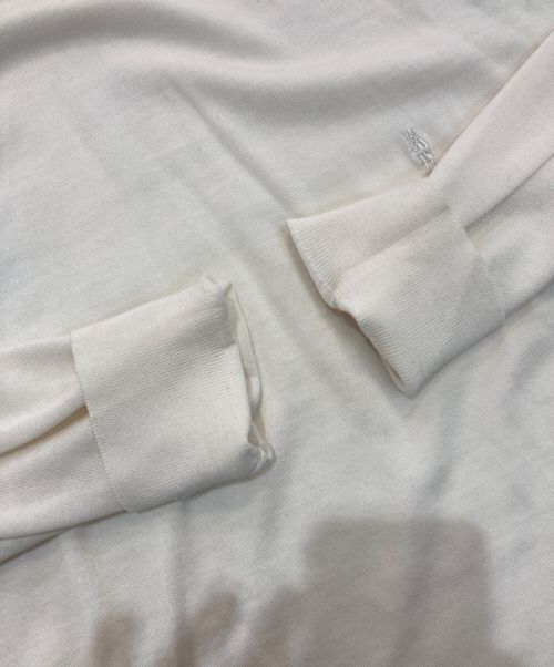 MACKINTOSH LONDON（マッキントッシュ ロンドン）MACKINTOSH LONDON (マッキントッシュ ロンドン) モックネックセーター　G1N13-202-01 アイボリー サイズ:Lの古着・服飾アイテム