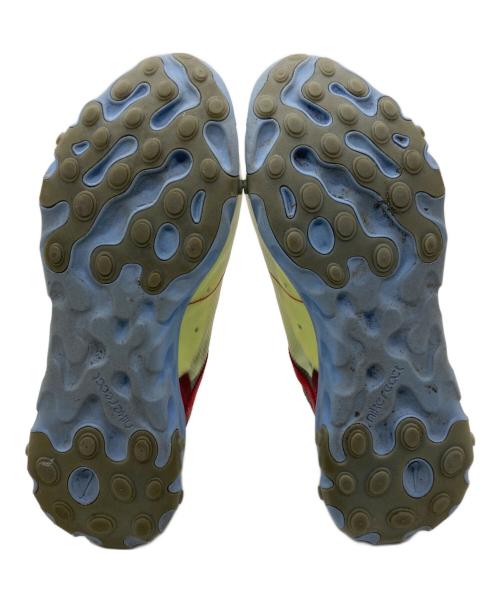NIKE（ナイキ）NIKE (ナイキ) UNDERCOVER (アンダーカバー) REACT ELEMENT 87 ベージュ×レッド サイズ:27cmの古着・服飾アイテム
