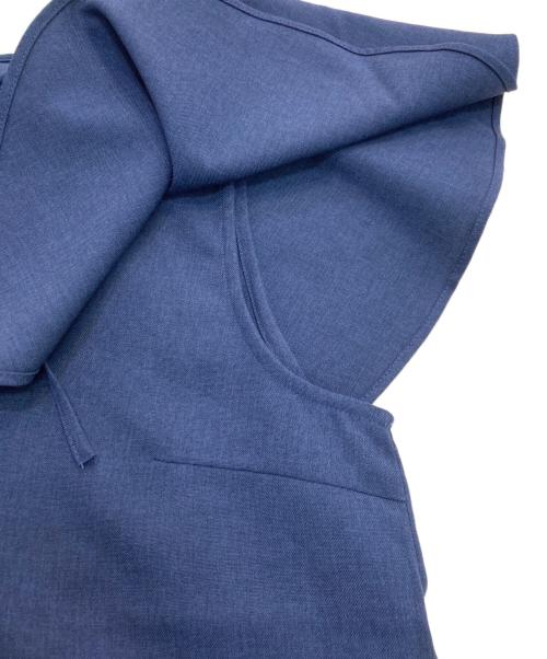 BEAUTY&YOUTH（ビューティーアンドユース）BEAUTY&YOUTH (ビューティーアンドユース) フリルカラーブラウス　1621-699-1742 ネイビー サイズ:S 未使用品の古着・服飾アイテム