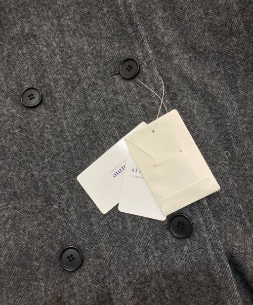 JOURNAL STANDARD relume（ジャーナルスタンダード レリューム）JOURNAL STANDARD relume (ジャーナルスタンダード レリューム) 尾州ウールスーパー100スタンドロングコート  24AW　24020462709040 グレー サイズ:38 未使用品の古着・服飾アイテム