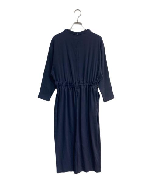 INED（イネド）INED (イネド) メリハリフォルムワンピース　71-12121006 ネイビー サイズ:9の古着・服飾アイテム