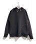 UN3D.（アンスリード）の古着「ハンドステッチ フーディ プルオーバー パーカー」｜ブラック