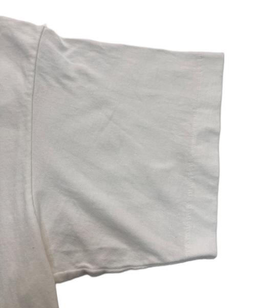 SAINT MICHAEL（セントマイケル）SAINT MICHAEL (セントマイケル) SS TEE RIBON SAINT　SM-YS8-0000-012 ホワイト サイズ:Lの古着・服飾アイテム