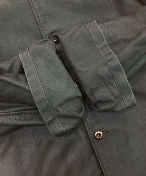 OUTIL（ウティ）OUTIL (ウティ) MANTEAU UZES モールスキンコート オリーブ サイズ:Sの古着・服飾アイテム