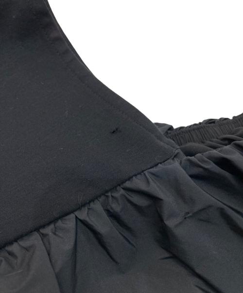 emmi（エミ）emmi (エミ) eco 2wayギャザードッキングブラウス ブラック サイズ:1の古着・服飾アイテム