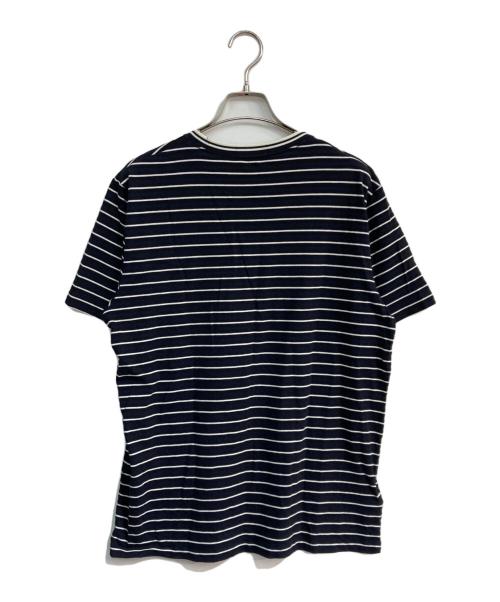 FRED PERRY（フレッドペリー）FRED PERRY (フレッドペリー) ボーダーTシャツ ネイビー サイズ:Lの古着・服飾アイテム