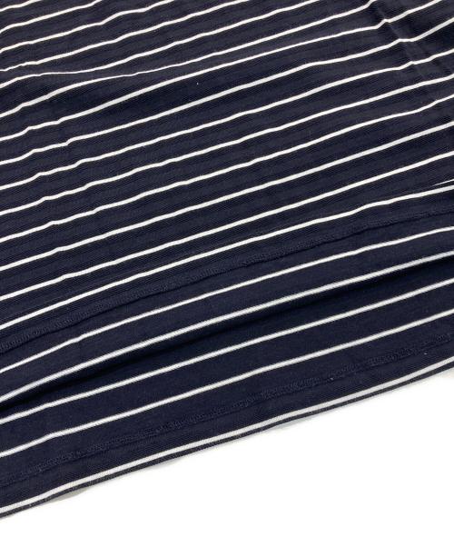 FRED PERRY（フレッドペリー）FRED PERRY (フレッドペリー) ボーダーTシャツ ネイビー サイズ:Lの古着・服飾アイテム