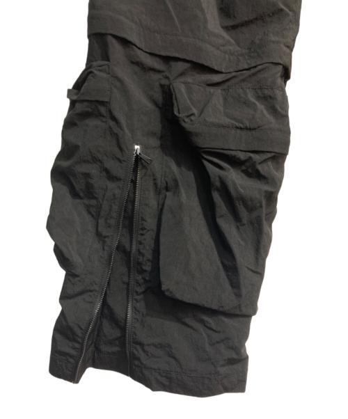 DIESEL（ディーゼル）DIESEL (ディーゼル) P-STAIND マルチポケット デタッチャブル ナイロン カーゴパンツ　A10503 ブラック サイズ:46の古着・服飾アイテム