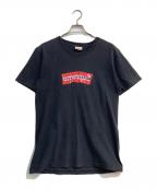 COMME des GARCONS SHIRT×SUPREMEコムデギャルソンシャツ×シュプリーム）の古着「Box Logo Tee　17SS」｜ブラック