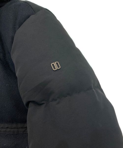 DUNO（デュノ）DUNO (デュノ) ダウンジャケット　	PALM PRATO SATU 610 ブラック サイズ:48の古着・服飾アイテム