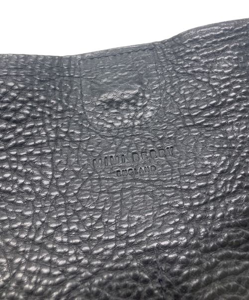 Mimi Berry（ミミベリー）MIMI BERRY (ミミベリー) VAL GRAINY レザーショルダーバッグ ブラック サイズ:-の古着・服飾アイテム