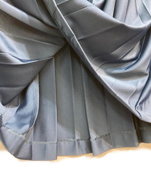 23区 applaudir（23区アプロディール）23区 applaudir (23区アプロディール) ノースリーブワンピース　OPWOKA0715 ブルー サイズ:38の古着・服飾アイテム