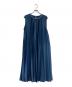 23区 applaudir（23区アプロディール）の古着「ノースリーブワンピース　OPWOKA0715」｜ブルー