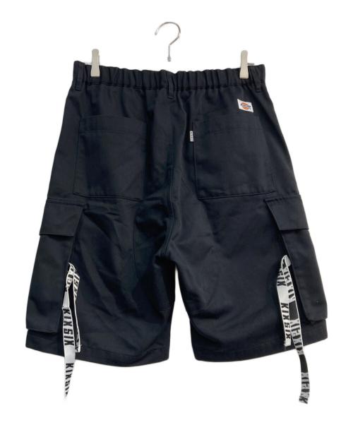 Dickies（ディッキーズ）Dickies (ディッキーズ) KIXSIX (キックスシックス) FREAK'S STORE (フリークストア) ハーフパンツ ブラック サイズ:Mの古着・服飾アイテム