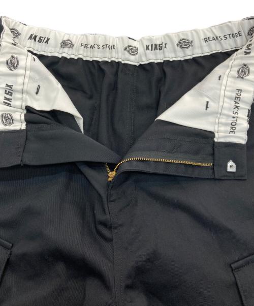 Dickies（ディッキーズ）Dickies (ディッキーズ) KIXSIX (キックスシックス) FREAK'S STORE (フリークストア) ハーフパンツ ブラック サイズ:Mの古着・服飾アイテム