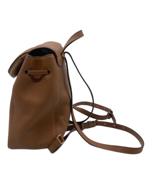 Kate Spade（ケイトスペード）Kate Spade (ケイトスペード) レイラ ミディアム フラップ バックパック　WKR00327 ブラウン サイズ:-の古着・服飾アイテム