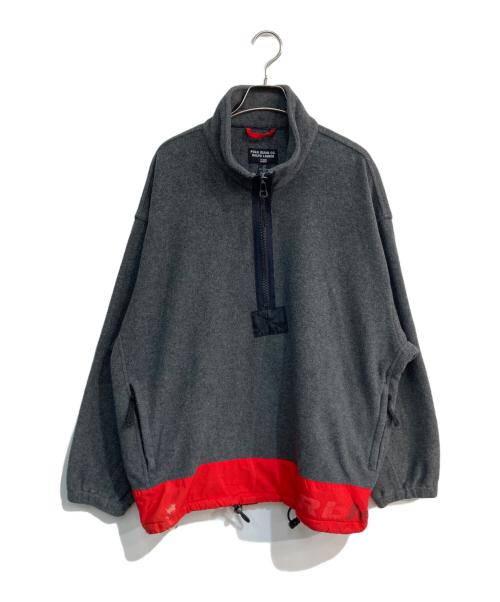 POLO JEANS CO.（ポロジーンズカンパニー）POLO JEANS CO. (ポロジーンズカンパニー) フリースプルオーバージャケット　RALPH LAUREN  グレー サイズ:Mの古着・服飾アイテム