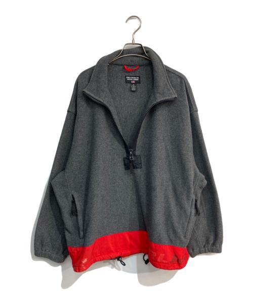 POLO JEANS CO.（ポロジーンズカンパニー）POLO JEANS CO. (ポロジーンズカンパニー) フリースプルオーバージャケット　RALPH LAUREN  グレー サイズ:Mの古着・服飾アイテム