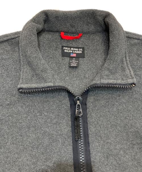 POLO JEANS CO.（ポロジーンズカンパニー）POLO JEANS CO. (ポロジーンズカンパニー) フリースプルオーバージャケット　RALPH LAUREN  グレー サイズ:Mの古着・服飾アイテム