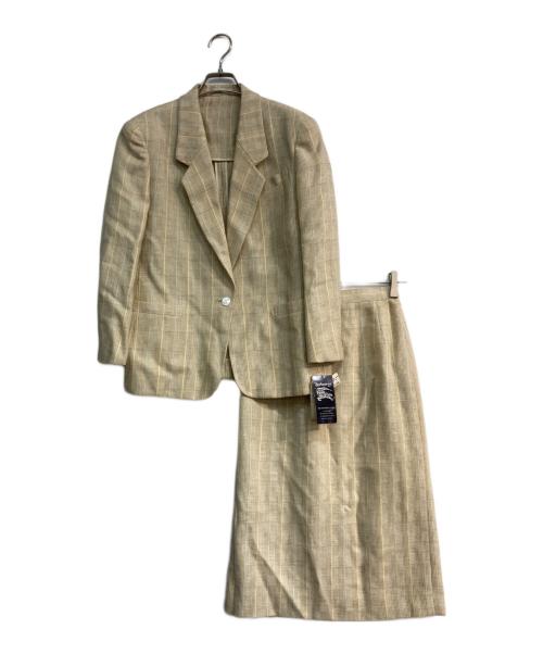 Burberry's（バーバリーズ）Burberry's (バーバリーズ) スカートスーツ　	OLD  ベージュ サイズ:-の古着・服飾アイテム