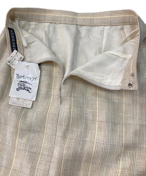 Burberry's（バーバリーズ）Burberry's (バーバリーズ) スカートスーツ　	OLD  ベージュ サイズ:-の古着・服飾アイテム