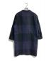SUNSEA (サンシー) Cut Off Melton Coat　13AW　　SNS-13A36 ネイビー サイズ:II3：6000円